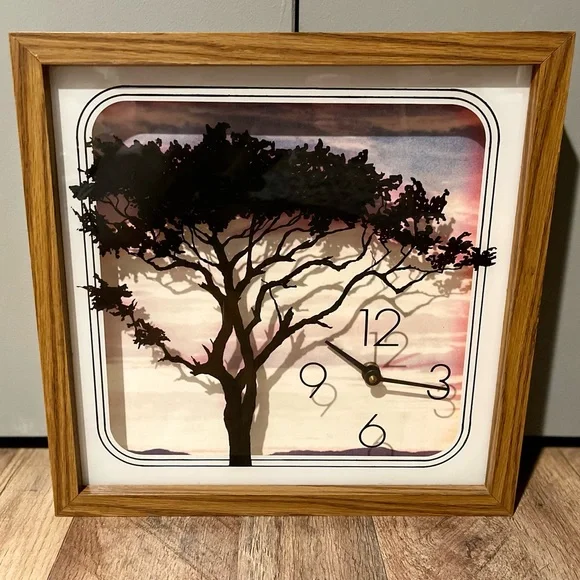 MCM Elgin Shadow Box Clock - Picture 1 of 2